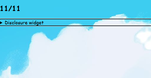 collapsed detail tab